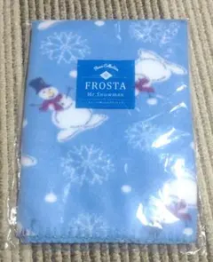 新品未使用　スノーマン フリースブランケット小さめ 約90cm✕60cm