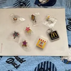 マクドナルド 緑色Mロゴ & WINNERピンバッジ - メルカリ