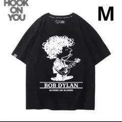 メンズTシャツM ブラック　新品　ボブディランプリントTシャツM レア　再入荷