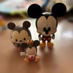 ミッキーマウス フィギュア 3体セット