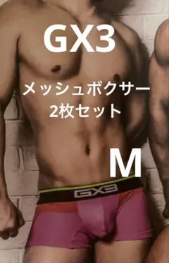 GX3 メッシュボクサーパンツ2枚セット サイズ M