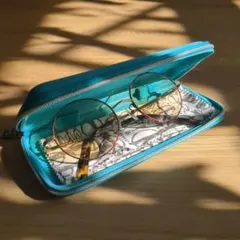 ラウンド型メタルフレームZoffサングラス