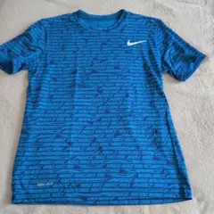 Nike DRI-FIT 総柄 Tシャツ ブルーのサムネイル