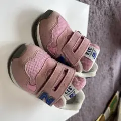 ニューバランス313 キッズスニーカー　ピンク　13.5