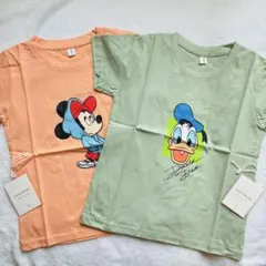 【新品】120㎝　Tシャツセット　ミッキー　ドナルド