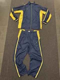 00s NIKE ナイキ トラックジャケット セットアップ ミシガンカラー Lのサムネイル