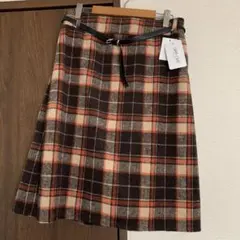 チェックスカート　新品！