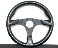 社外　ウッドステアリング　35π 新品　未使用品 アークヒル 35cm ブラウン 高級ウッドステアリングホイール