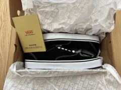 新品 Vans Authentic ブラックスエード 27.5cm 野村訓市