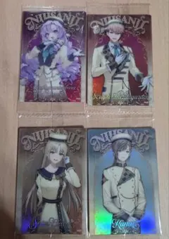 にじさんじウエハース 4枚