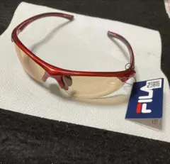 FILA スポーツサングラス レッド