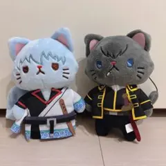 銀魂 銀時　土方　2体セット withCATアイマスク付きぬいぐるみ