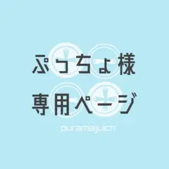 ぷっちょ様専用ページ