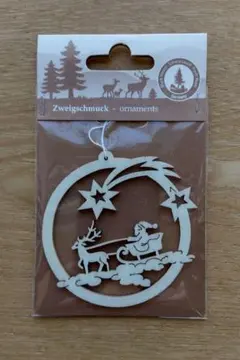 ★ドイツ ヴァルトファブリック社 クリスマス オーナメント 木製