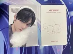ATEEZ makestar 当選者特典トレカ 韓服 ウヨン ATEEZ アチズ トレカ ウヨン MAKESTAR - メルカリ