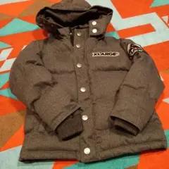 XLARGE ダウンコート ダークグレー