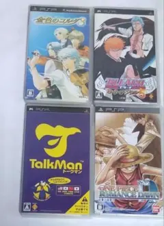 【PSP】金色のコルダー3等4個セット　経年の傷み、汚れあり