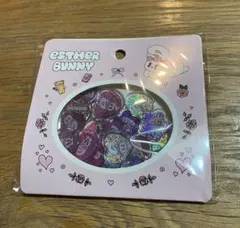 エスターバニー　おはじき風シール　ピンク