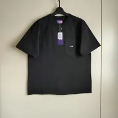 パープルレーベル　ポケットTシャツ　N25FT064　ブラック　L　新品②のサムネイル