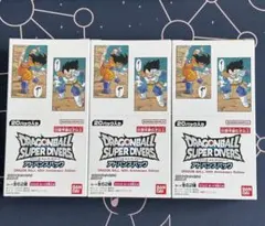 ドラゴンボール スーパーダイバーズ アドバンスパック 40周年記念　3box