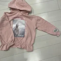 ZARA フード付きパーカー 裏起毛 150cm