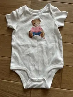 ラルフローレン　クマ刺繍 ロンパース