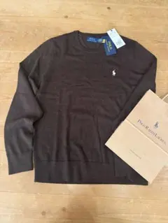 Polo Ralph Lauren ブラウン セーター M