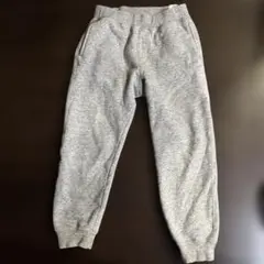 ユニクロ　ボアスウェットパンツ　グレー　130cm