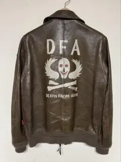 WTAPS A-2ジャケット　LEATHER LAMBNUTS