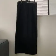 ZARA ブラックデニム　ロング　スカート タイト