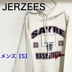 YAR60【US輸入】ジャージーズ　パーカー【メンズS】長袖　白色のサムネイル