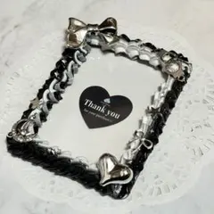 ブラック×ホワイト　ホイップデコ　B8 推し活