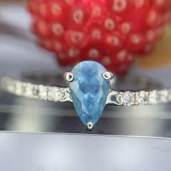 天然パライバトルマリン ダイヤモンド 計0.48ct GIA ブラジル産地証明 