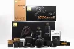 【豪華レンズ　3本】Nikon D5100ダブルズーム+単焦点35mm予備電池付 豪華レンズ 3本】Nikon D5100ダブルズーム+単焦点35mm予備電池付