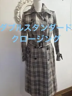 バーバリーロンドン ブルーレーベル ノバチェック ベルト 馬刺繍 膝丈ワンピース バーバリーロンドン ブルーレーベル ノバチェック ベルト 馬刺繍 膝丈