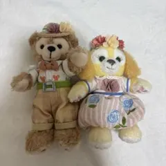 ダッフィー・クッキーアンぬいぐるみバッジセット