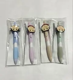 しぐれうい　ラバーマスコット付きボールペン（4種セット）