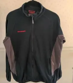 MAMMUT フリースジャケット ブラック/グレー　レデースL