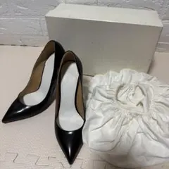 Maison Margiela パンプス ポインテッドトゥ 37 黒のサムネイル