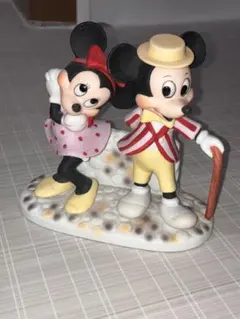 注意】ミニーちゃん 陶器 置物 - メルカリ
