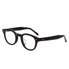 黒縁　眼鏡　メガネ　Zoff