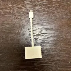 純正品　Lightning HDMI変換アダプター ホワイト