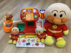 アンパンマン大集合⭐︎定価16000円相当ぬいぐるみレジスターカラオケ絵本ハンマー