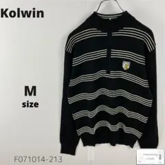 Kolwin コルウィン ニット セーター ゴルフウェア M メンズ ウール混