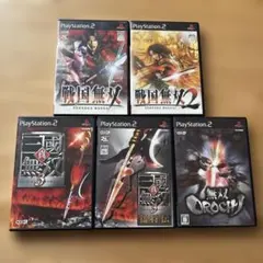 無双 シリーズ 5本 セット まとめ PS2 起動確認済