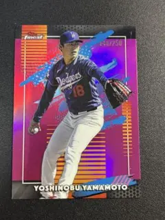 199枚限定 山本由伸 2026 Topps Finest TEAL - メルカリ