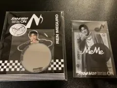 ぴ*ぴ様 SnowMan ON クリアステッカー&ミラーステッカーset 目黒蓮