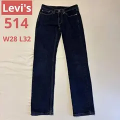 Levi's 514ストレートデニム インディゴブルーW28L32 メンズのサムネイル