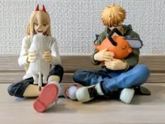 チェーンソーマンフィギュア　デンジ＆パワー