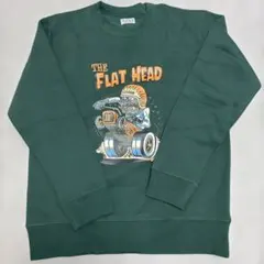 THE FLAT HEAD スウェット グリーン 40